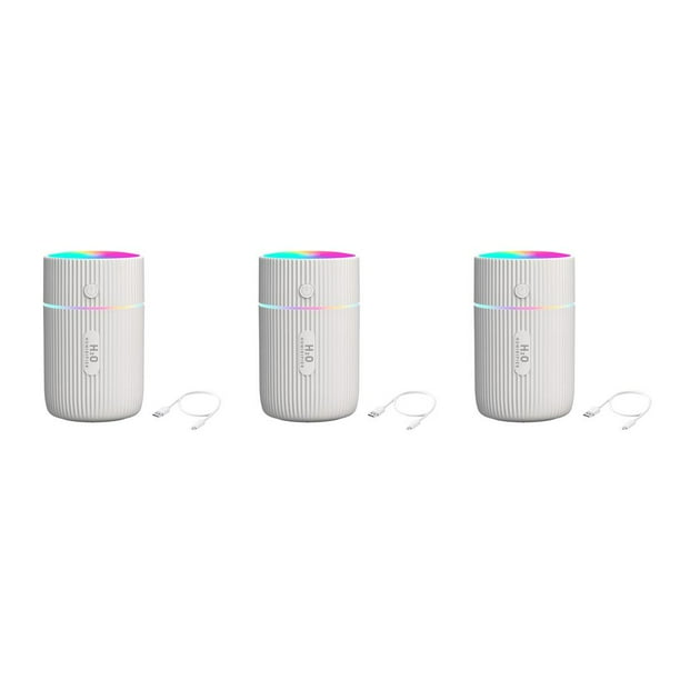 Humidificador de aire portátil Naiovety 220ML con luz nocturna USB