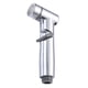 thumbnail image 2 of Cabezal de ducha doméstico, rociadores de ducha, limpiadores de bidé para la limpieza del baño Plata, 2 of 9