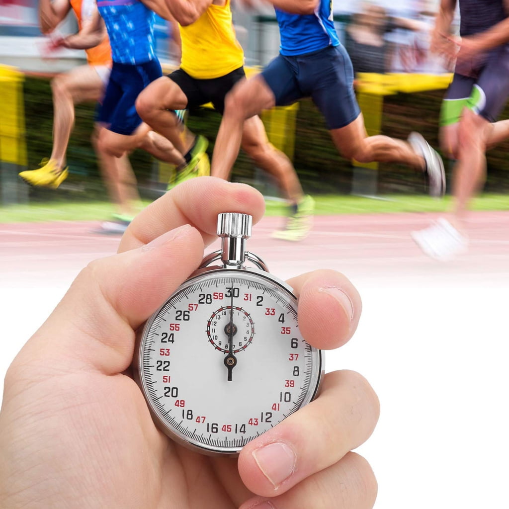 AllMetal Mechanical Stopwatches For Professional Track Field Timing Event