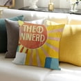 thumbnail image 3 of SHANXI Summer Pillow Cover Decor Colorful Sunlight Farmhouse Seasonal Pillow Case Decorations for Home Sofa Couch 18x18in, 3 of 5