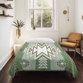thumbnail image 4 of Sage Green Boho Small Tapestry for Bedroom Wall Hanging Tapestry,American Native Southwest Abstract Art Ceiling Backdrop Tapestries Poster Blanket Wall Decor for Teens Room Living Room Dorm 23" x 28", 4 of 8