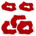 thumbnail image 4 of Dytern Xmas 5 Pcs Hair Scrunchies Christmas Hair Elastic Ties Scrunchy Bands Ponytail Holder Headbands for Women Girls, 4 of 11