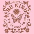 thumbnail image 2 of Girl's Lost Gods Just Be Kind  Graphic Tee Light Pink Large, 2 of 4