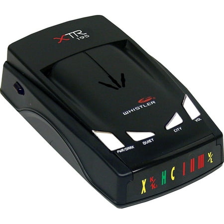 New whistler XTR-195 Car Laser Police Radar Detector X-band, K-band, Ka Superwide, Ka