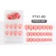 thumbnail image 2 of Qarigey Uñas postizas Perfect Matching Jelly Rubber Sin olor irritante Uña falsa Cobertura completa Paster ligero y transpirable Juegos de manicura tipo 12 F741, 2 of 6