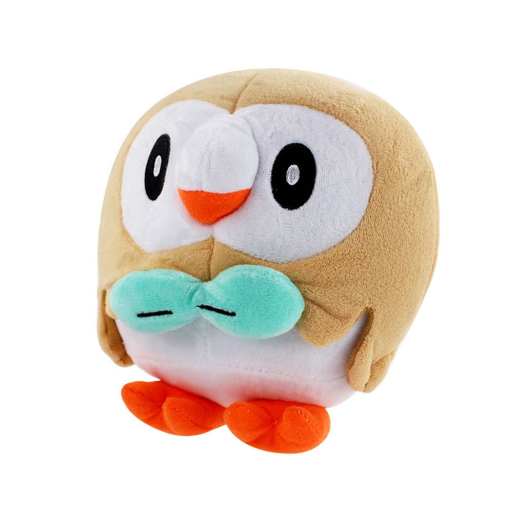 Faslmh Rowlet Plush Toy Stuffed Toys Doll Doll A Birthday Present 8 Inches Walmart Com