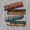 thumbnail image 2 of Harry Potter Burnt Banners Women's T Shirt, Athletic Heather, Medium, 2 of 6