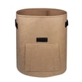 thumbnail image 2 of Luxcidy Potato Grow Bags 10 Gallon Bilateral Doors, Heavy Duty Fabric Grow Bags with Handle and Harvest Window, Non-Woven Planter Pot Plant Garden Bags to Grow Vegetables Potato Tomato (Brown), 2 of 2