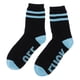 thumbnail image 1 of Calcetines de algodón con estampado de letras para mujer y hombre Azul, 1 of 9