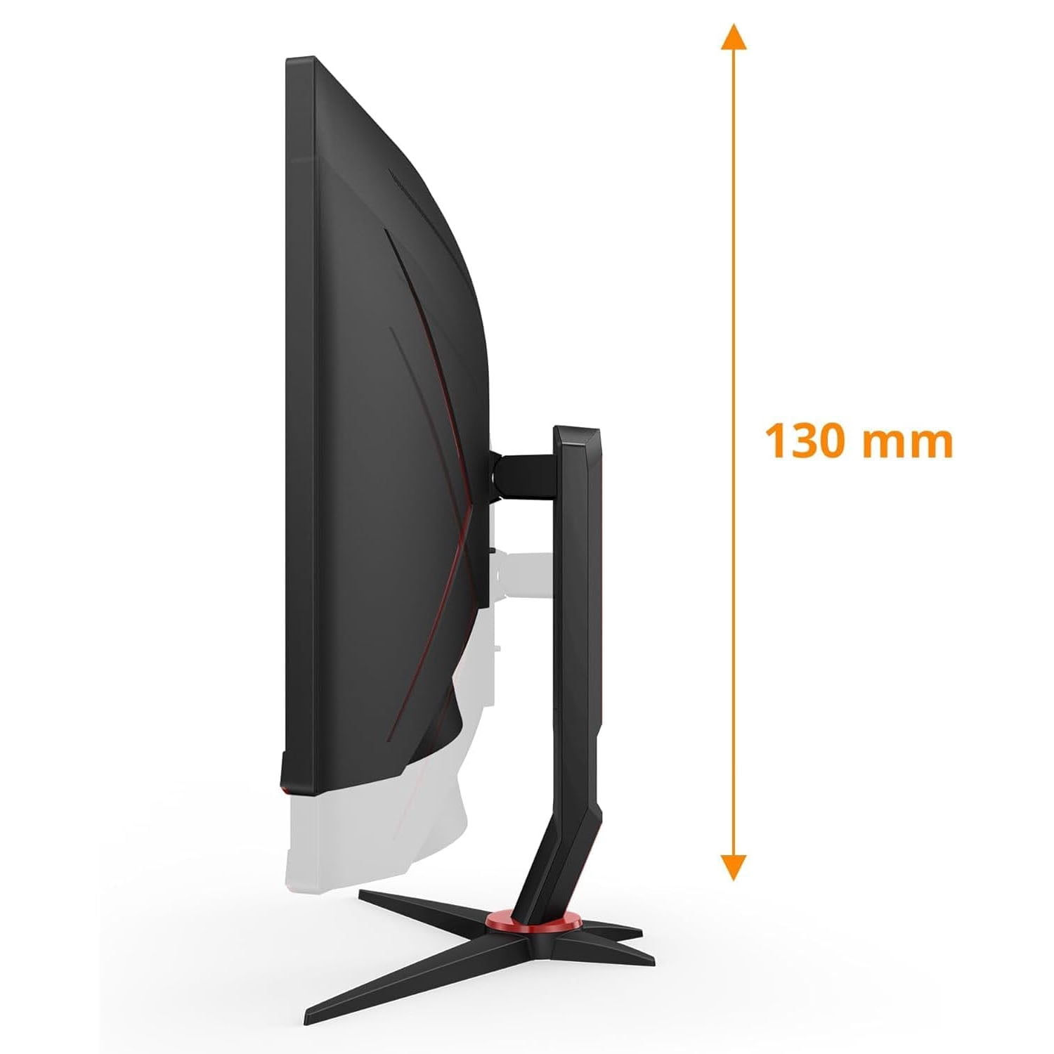 Restored AOC CU34G2XP/BK Gaming Monitor - 34" WLED Curved Monitor - 180Hz Refresh Rate, 5ms Response Time (Refurbished)