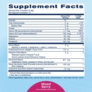 Replenza GLP-1 Support, Gut Plus, Supports Muscle Recovery, Digestive Health, Mixed Berry, 15 Servings