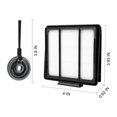 thumbnail image 2 of Brosse Latérale Principale Filtre Hepa pour Shark Ion R85 Rv850 S86 S87 S88 R71 R72 R75 Rv761 Rv771 Rv871 Robot, 2 of 5