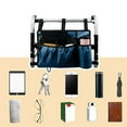thumbnail image 4 of UYUH Stable Wheelchair Side Pocket Organizer Bag Multi Pocket Pouch for Electronic Devices Water Bottles Travel Essentials and Daily Storage Accessories, 4 of 5