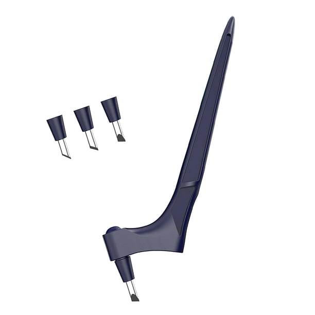 Naiovety Pluma para manualidades, cortador de papel con hoja giratoria de 360 °, herramientas de corte para manualidades, herramienta de grabado de Artesanía Azul Naiovety HA007102-02