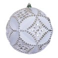 thumbnail image 1 of Adorno colgante Vickerman, 15 cm, color champán, blanco, 4 unidades, 1 of 1