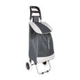 thumbnail image 1 of Carrito Plegable Multifuncional Queen Sense Ideal Para Mandado Supermercado Con Bolsa De Lona Color Gris, 1 of 6