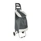 thumbnail image 1 of Carrito Plegable Multifuncional Queen Sense Ideal Para Mandado Supermercado Con Bolsa De Lona Color Gris, 1 of 6