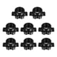 thumbnail image 1 of Abrazaderas para Mancuernas, Tuercas Hexagonales Antideslizantes de 1" - Paquete de 8, 1 of 6