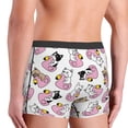thumbnail image 3 of Goofa French Bulldog Duck Printed Men's Boxer Briefs Underwear, Moisture-Wicking Underwear, Trunk,Soft and Breathable Cotton Underwear-Medium, 3 of 9