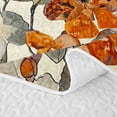 thumbnail image 5 of Manfei Botanical Flower Bed Spread Queen 3pcs,Spring Garden Queen Coverlet Set,1 Quilt and 2 Pillowcases, 5 of 7