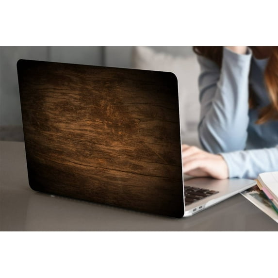 KSK KAISHEK Hard Case Cover Only Compatible MacBook Pro 13" with Retina Display Touch ID + Black Keyboard Cover Model: A1706&A1708&A1989&A2159&A2251&A2289&A2338 M1 (Wood grain 72)