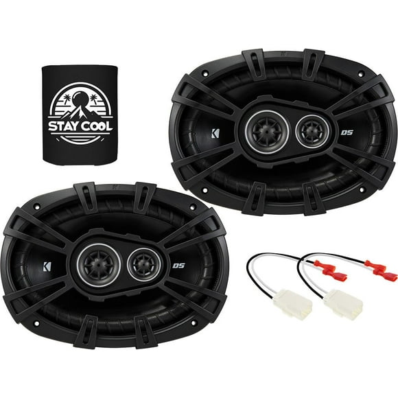 Altavoces KICKER de 6 x 9 pulgadas para Jeep Renegade 2015-2020, par de altavoces de la serie DS con
