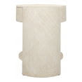 thumbnail image 4 of New Pacific Direct Zivon Round Nightstand/Side Table in Whitewash, 4 of 11