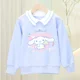 thumbnail image 1 of Sudadera con capucha de manga larga para niños, suéter con cuello de princesa Sanrios, dibujos animados, My Melody, Cinnamoroll, Kuromi, 1 of 5