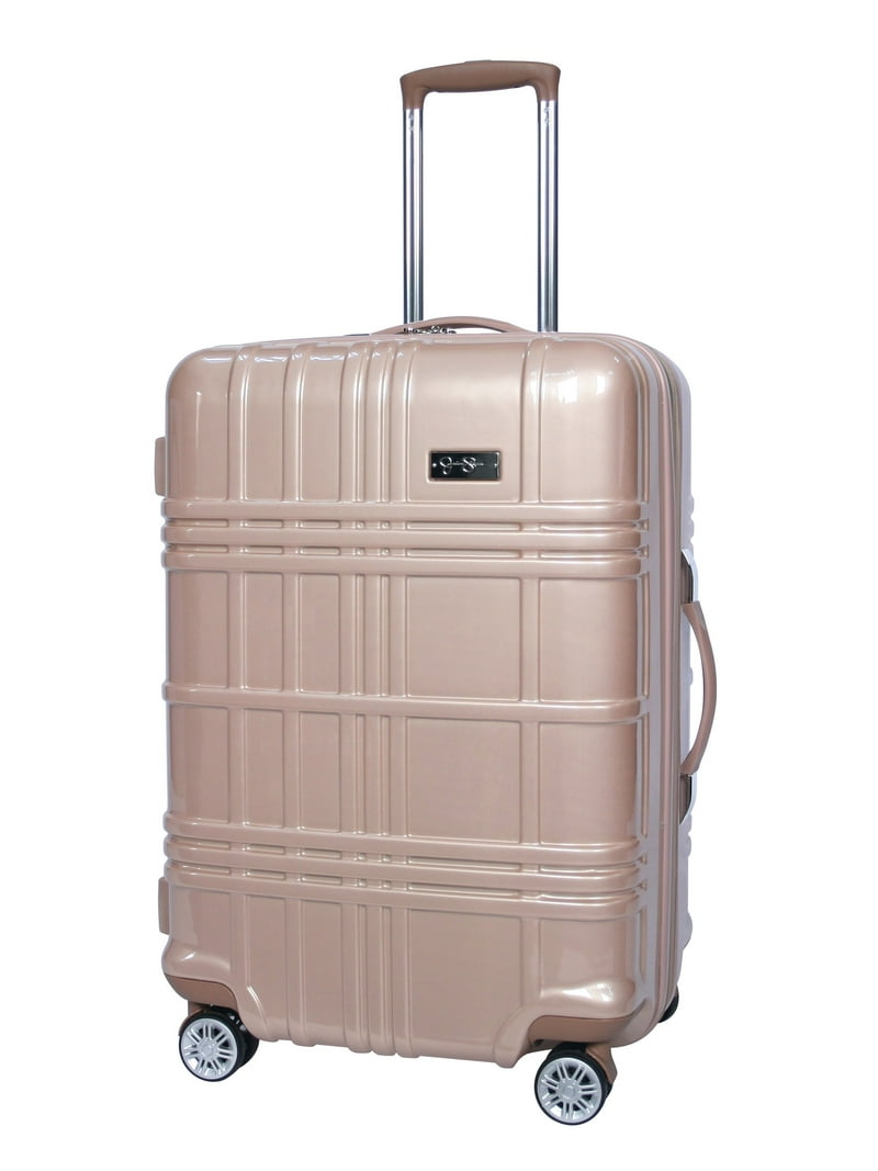 Spinner Jessica Simpson Luggage Purple Jessica Simpson Jewel Plaid