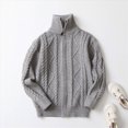 thumbnail image 4 of WXFAZCVU Boys Full Zip Long Sleeve Cardigan Knit Casual Cardigan Sweater Top Trendy Clothes Size 5-6 Years, 4 of 4
