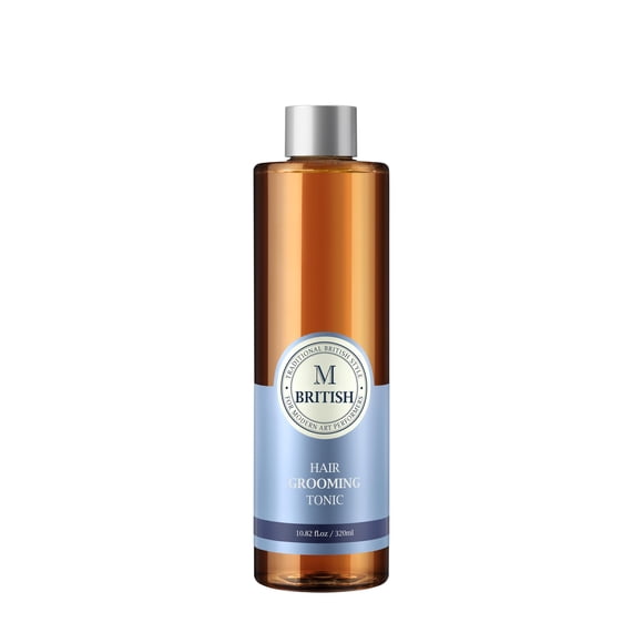 BRITISH M Tónico para el cuidado del cabello Prebase para peinar con volumen y textura Fijación natural 10.82 fl. onz