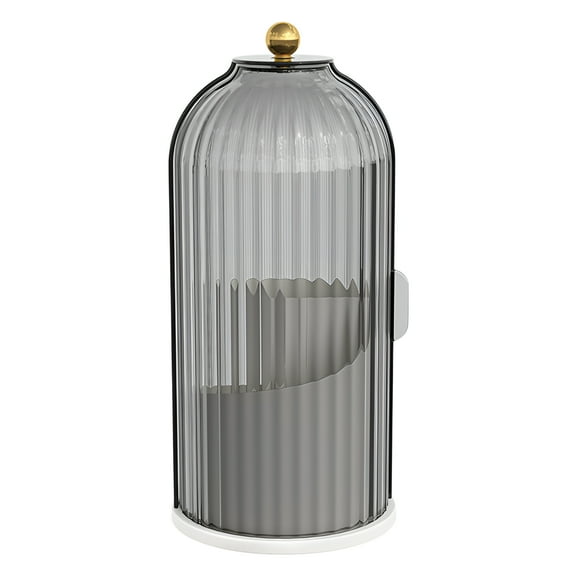 ACDANC Concealed Toothbrush Holder,Toothbrush Organizer with Cover,Bathroom Counter Organizer with Covered Toothbrush Holder