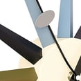 thumbnail image 4 of Kirch G81319CL George Nelson Classic Wooden Sunburst Clock, 4 of 5