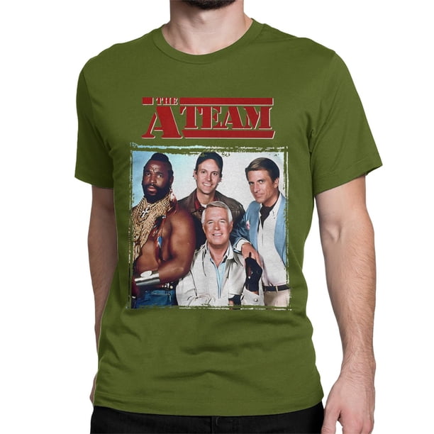 Regalos para amantes de la película "El Equipo A", regalo para fanáticos de la película, camiseta de algodón para hombre y mujer, camiseta de cuello redondo, camiseta de manga corta.