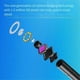 thumbnail image 5 of Endoscope Camera IP67 Waterproof 8MM Hard Wire Pipeline Inspection Borescope with 8 Adjustable LED for IOS 1M, 5 of 5