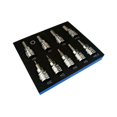 thumbnail image 1 of Juego de trinquete y dados Juego de 9 dados hexagonales para métrico 3/8" Dr Drive 2-10 mm Llave Allen, 1 of 5