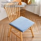 thumbnail image 5 of Yuarrent Cojín para silla con lazos para taburete, almohada cuadrada para el hogar y la Oficina, cojines transpirables inclinados, alfombrilla Decoración del hogar Cielo azul Yuarrent HA083965-03, 5 of 6