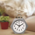 thumbnail image 4 of Button Light Alarm Clock For Children's Bedroom Bedside Style 10cm Small Silent Alarm Clock, 4 of 6