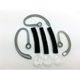 thumbnail image 4 of Premium Replacement Earbuds Ear Tips + Ear Hook Loops + Foam Spare + Earpads Fit Kit for Plantronics CS540 Savi W440 W740 W745 WH500 EarLoops EarHook Ear Bud Sleeve Part (Mixed S/M/L), 4 of 5