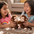 thumbnail image 2 of Hugs and Cuddles Hug Mate Monkey, 2 of 5