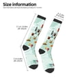 thumbnail image 5 of Balery World Travel Map Fun Novelty Socks Men'S Women'S Crew Socks Funny Crazy Novelty Socks Quirky And Cool Socks, 5 of 9