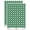 Dark Green, variant on Tipi Teepee 200+ Round Stickers - Yellow - Gloss Finish - 0.50" Size