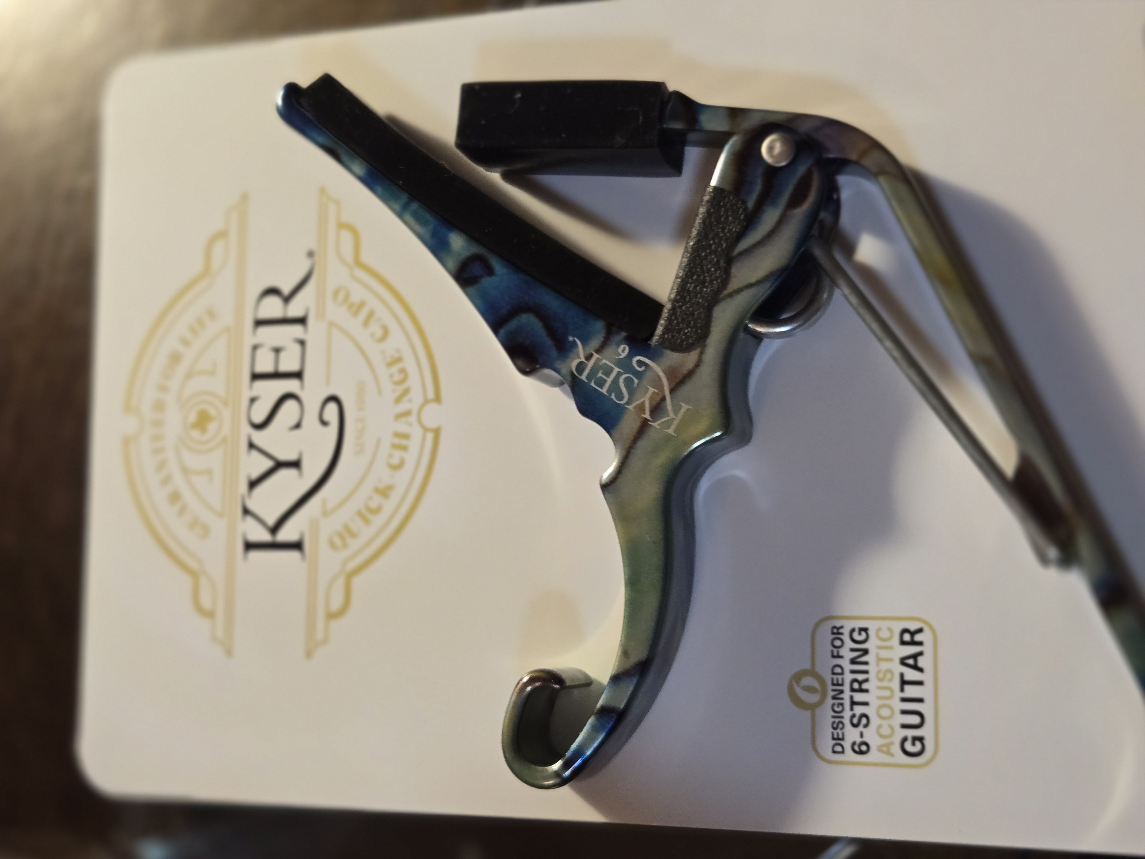 Kyser KG6ABA Acoustic Guitar Capo - Abalone