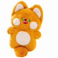 thumbnail image 2 of Lindo gato gordo de peluche naranja - Peluche suave de 25 a 30 cm for niños y adultos, 2 of 2
