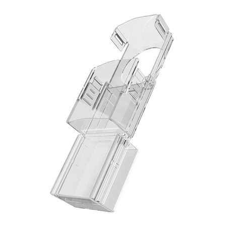 IBASETOY Safety Door Lock Door Handle Lock Transparent Plastic 1Set for Home Safety