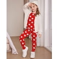 thumbnail image 3 of Arshiner Thermal Underwear for Kids Long Johns Girls Base Layer Top and Bottom Set, 3 of 6