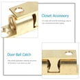 thumbnail image 5 of Masteelf 4 Sets Copper Bump Beads Lightweight Door Ball Catch 4.3x0.9cm Golden, 5 of 8