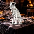 thumbnail image 5 of Dog Skeleton Halloween Decorations,Animals Halloween Skeleton for Indoor Outdoor Halloween Decor,Desktop Ornament Scary Party Haunted House Decoration, 5 of 6