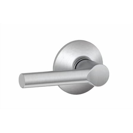 Schlage F10 BRW 626 Broadway Satin Chrome Passage Hall/Closet Door Handle