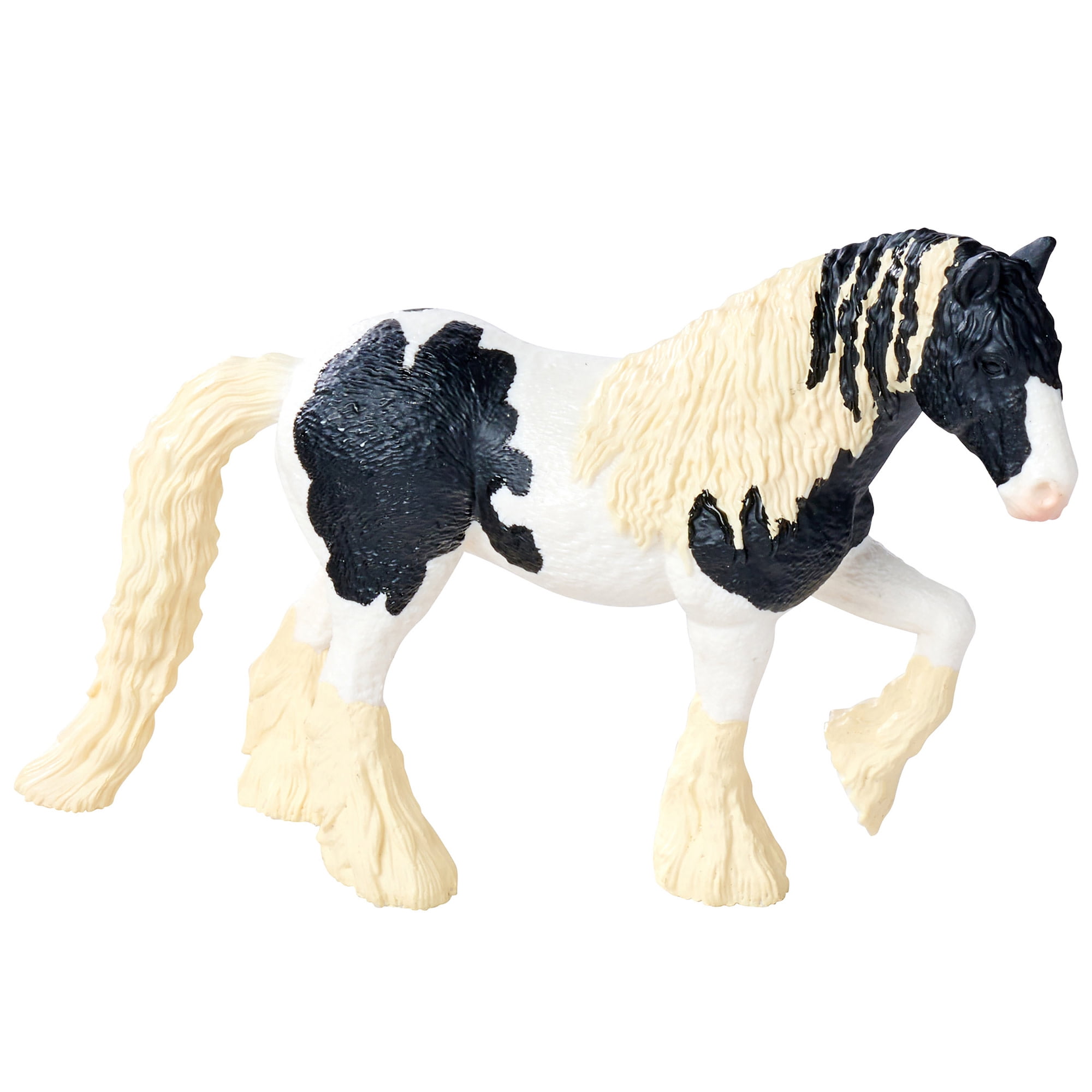 Simba Toys: Horse Set – 5 Detailed Pony Figurines, 6" Toy Animal Miniatures, Various Colors & Breeds, Collectible Figures, Nature World, Kids 3+